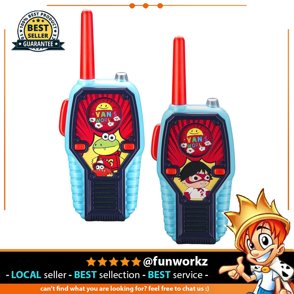 Ryan's world shop walkie talkie