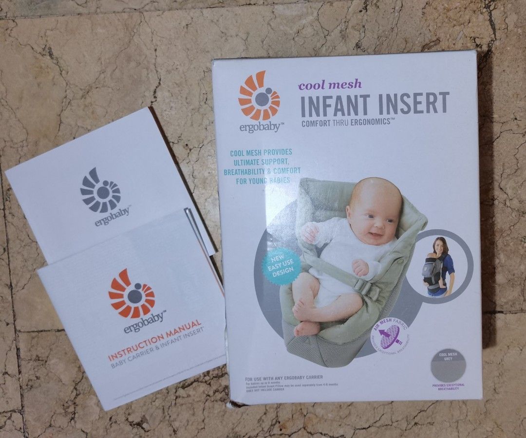 How to use ergobaby newborn insert clearance