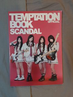 SCANDAL Band Photobook - Temptation Book
