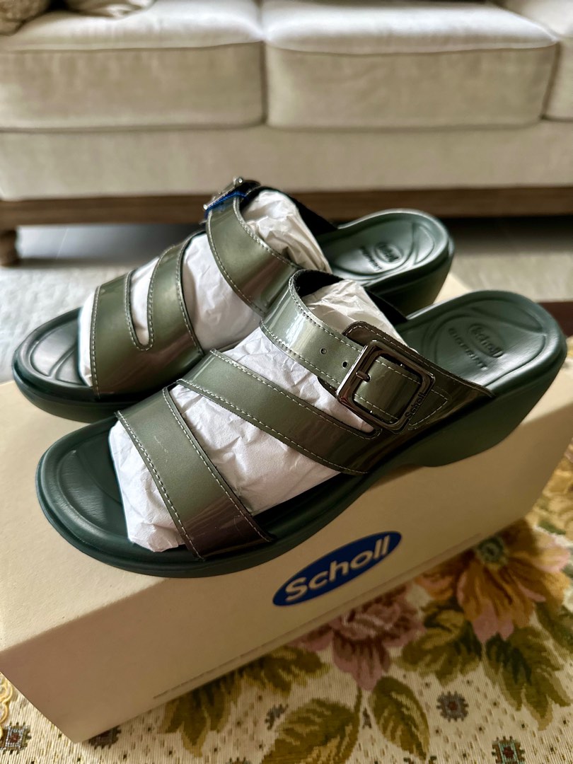 Ladies clearance scholl sandals