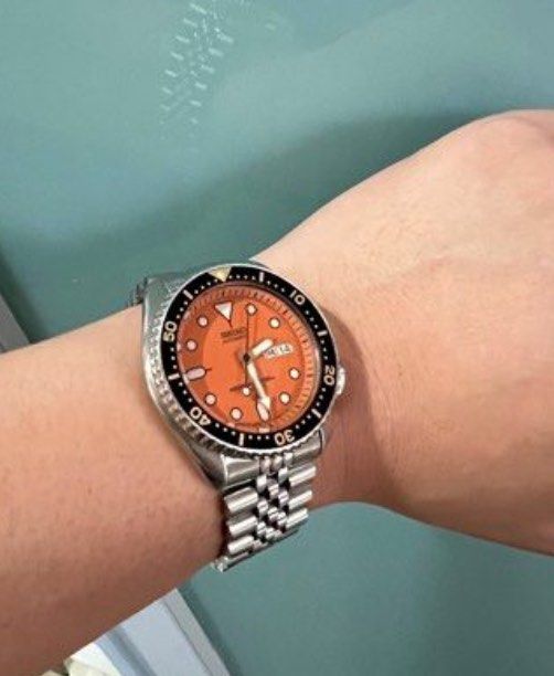 CHEAPEST Seiko SKX007 orange boy jdm jubilee bracelet Men s Fashion Watches Accessories Watches on Carousell