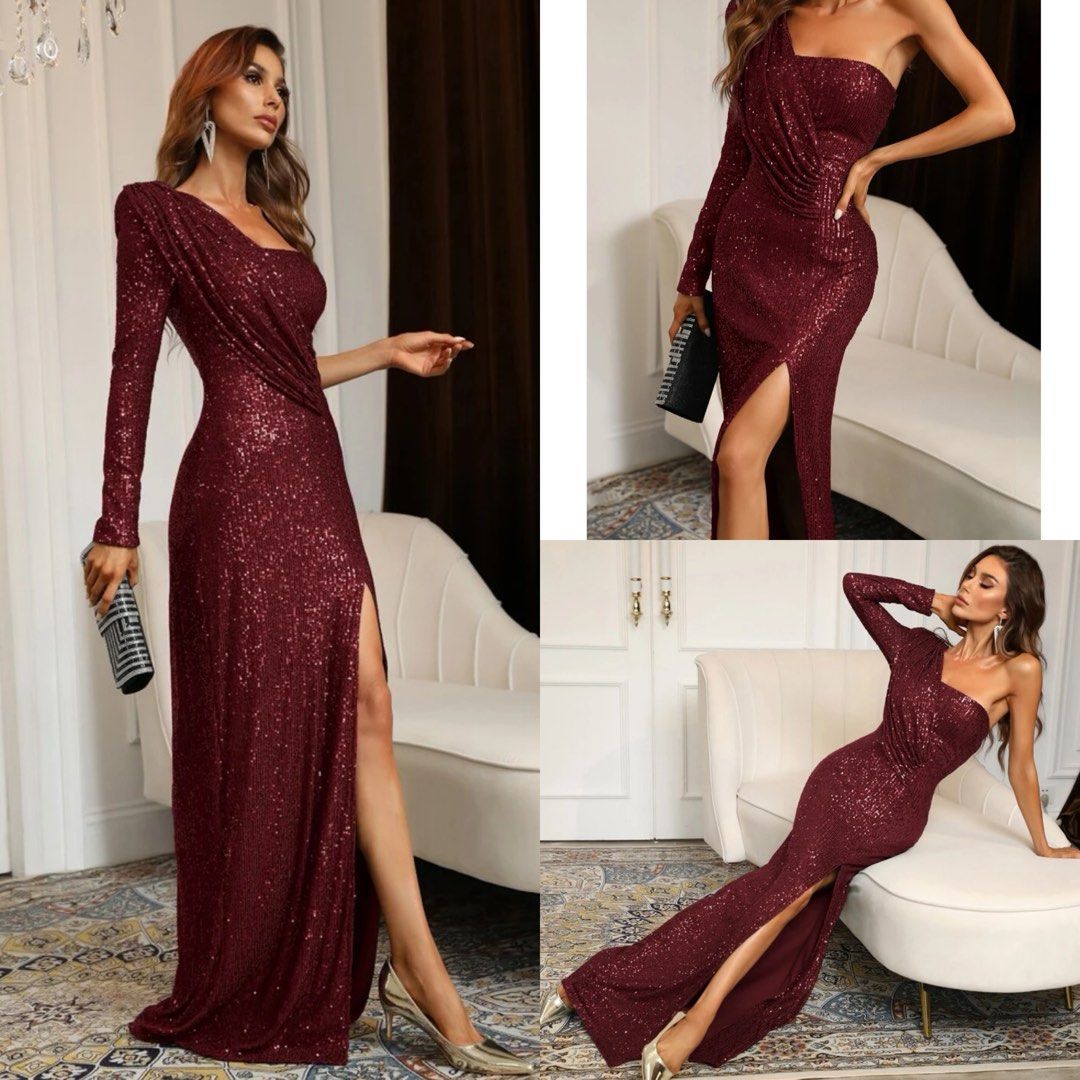 sachin and babi light blue dress SHEIN HOLIDAY HAUL 🎁 Affordable Classy Holiday Outfits, Christmas Dresses  & New Years Looks! main image 0