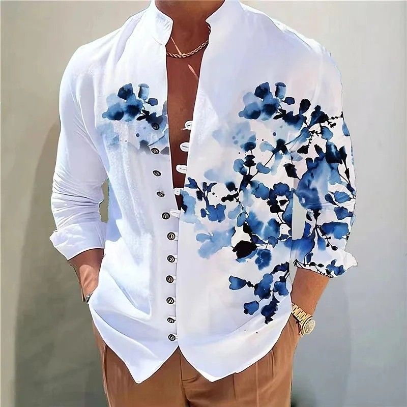 Casual men's shirt outlet