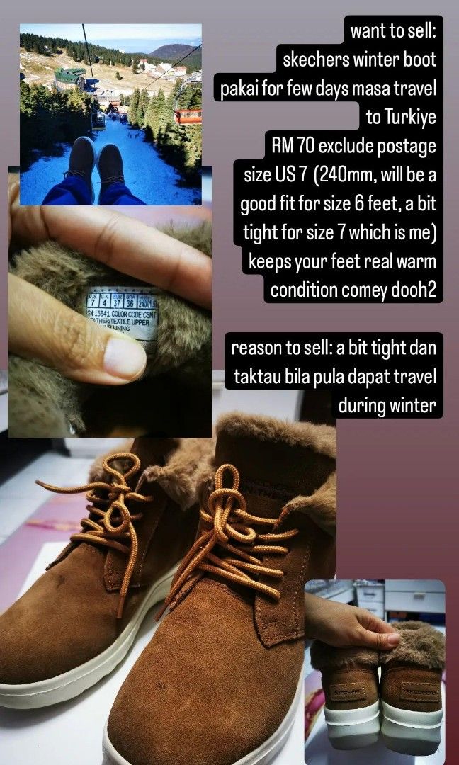 SKECHERS ON THE GO WINTER BOOT Women s Fashion Footwear Boots