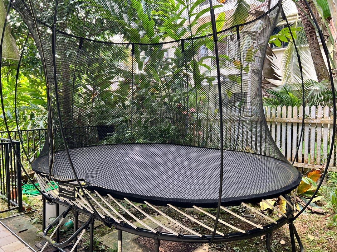Used springfree trampoline outlet