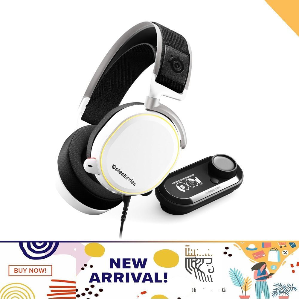 clearing SteelSeries Arctis Pro GameDAC Wired Gaming Headset