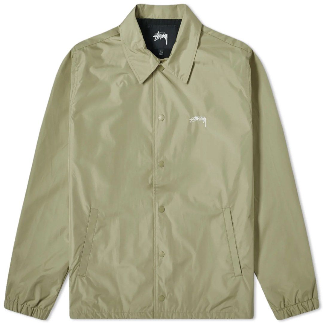 Stussy Cruize Coach Jacket Olive Men s Fashion Coats Jackets