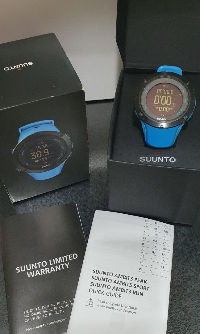 Ambit3 peak sapphire blue new arrivals