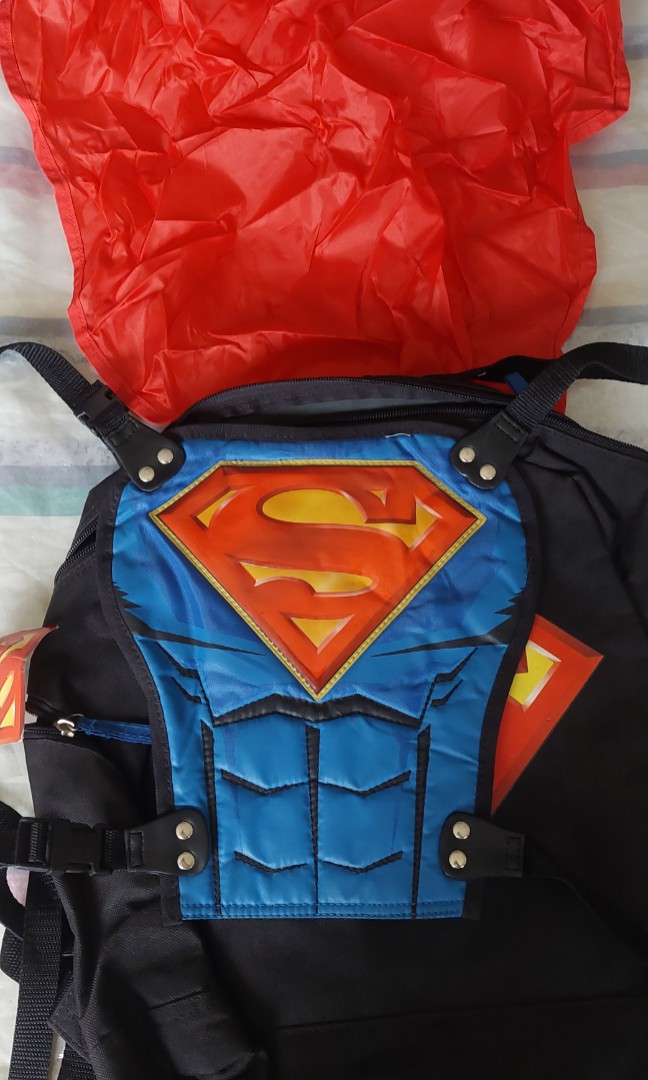 Superman backpack with cape online