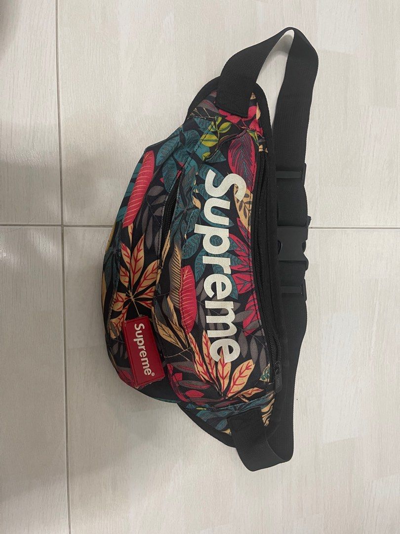 Supreme floral fanny pack outlet