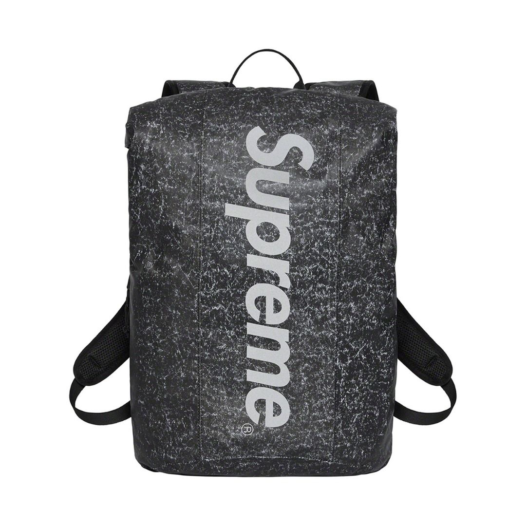 Reflective supreme top backpack