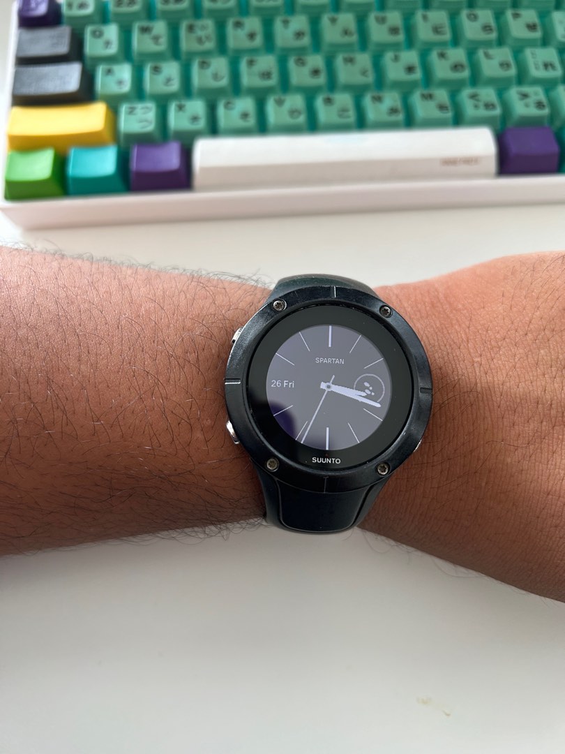 Spartan trainer wrist hr black store