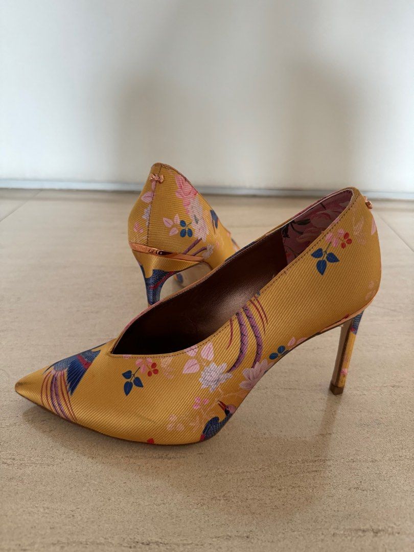 Ted baker yellow shoes shop