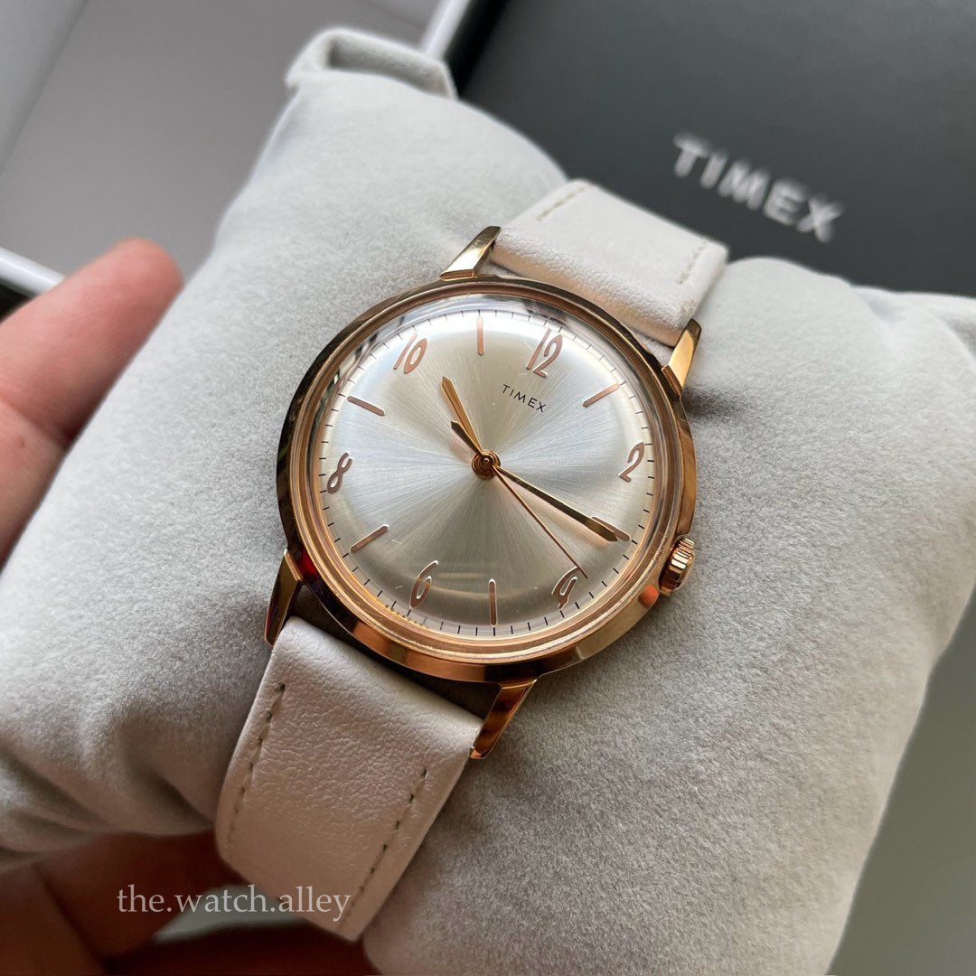Timex Marlin Rose Gold Ladies Dress Watch