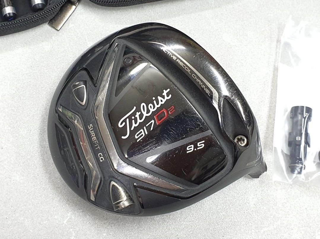 Titleist 917 Golf Driver Head Surefit CG Weights (Category: Golf) located in Pasay City. Submitted by golfclubtraderph (Listing ID 1282175732, Image 1). Description: • For Sale • Titleist 917 D2 9.5 Golf Driver head Surefit CG Weights - Pre-owned excellent condition - Authentic - No Headcover - Actual pics posted • Mode of payment - BDO / BPI / Metrobank - GCash - LBC COD / COP • 11,000 php • Free shipping - metro manila via lalamove / grab expre