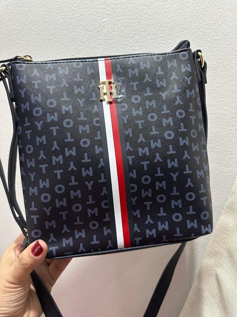 TOMMY HILFIGER CROSSBODY BAG SAFFIANO