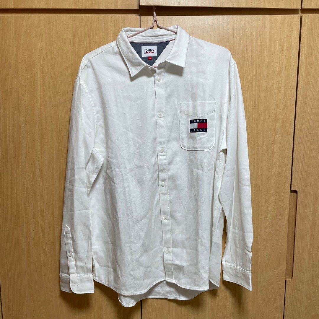 Tommy Hilfiger Tommy Jeans White Shirt Carousell