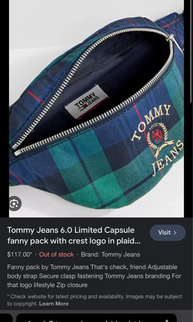Tommy jeans hotsell crest heritage bumbag
