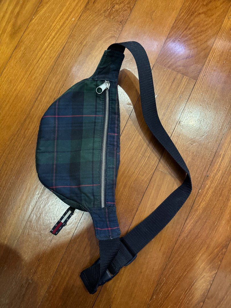 Tommy Jeans Crest Plaid Bum Bag