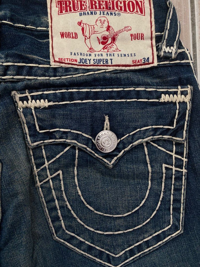 TRUE RELIGION JEANS Men s Fashion Bottoms Jeans on Carousell