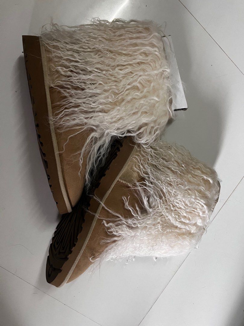 Mongolian hair ugg boots on sale