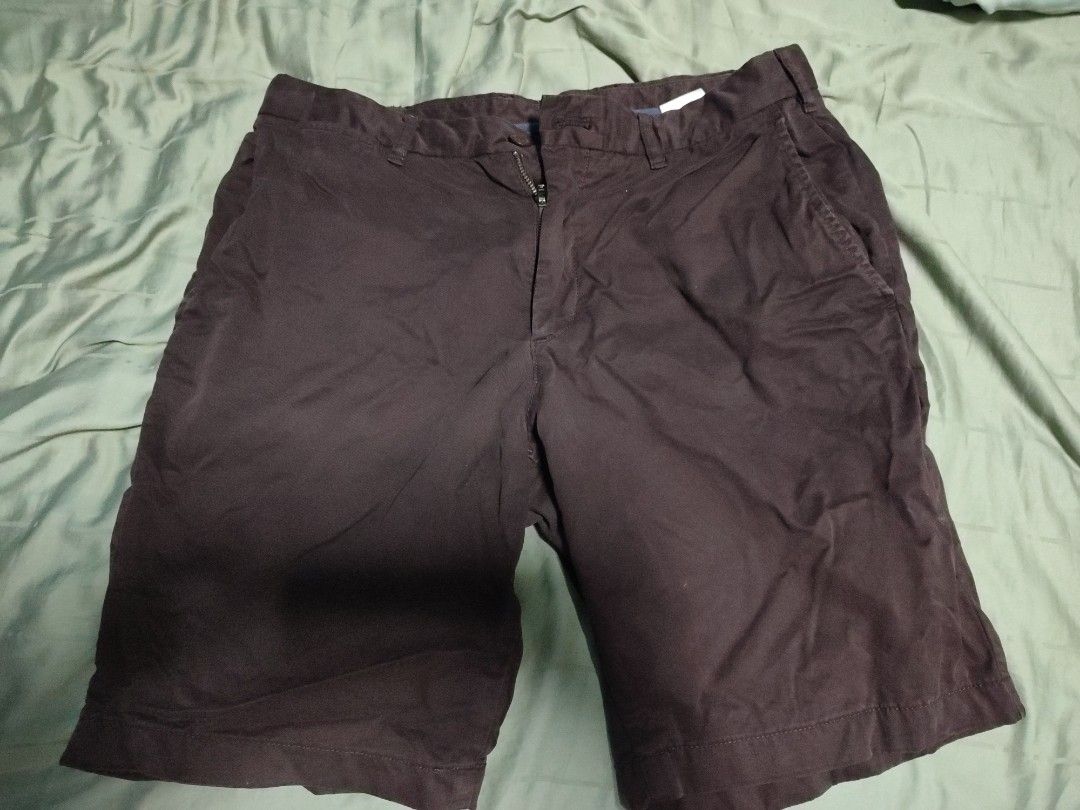 Mens burgundy sale chino shorts