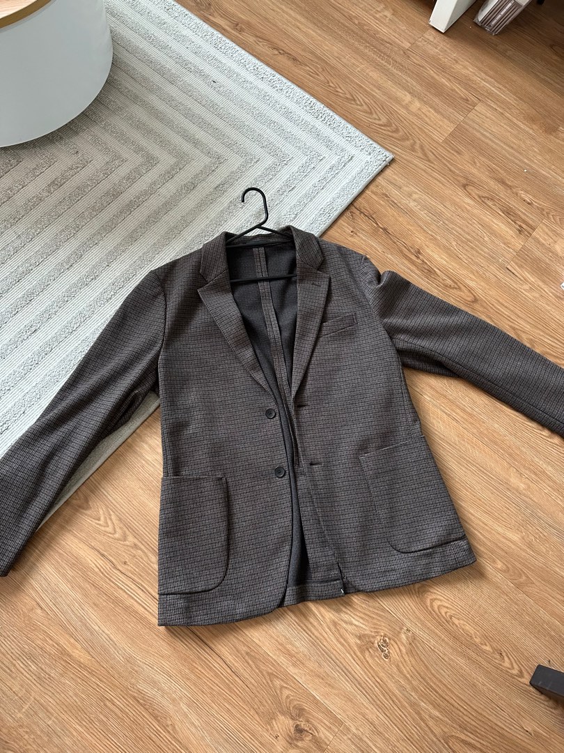 Uniqlo sales tweed jacket