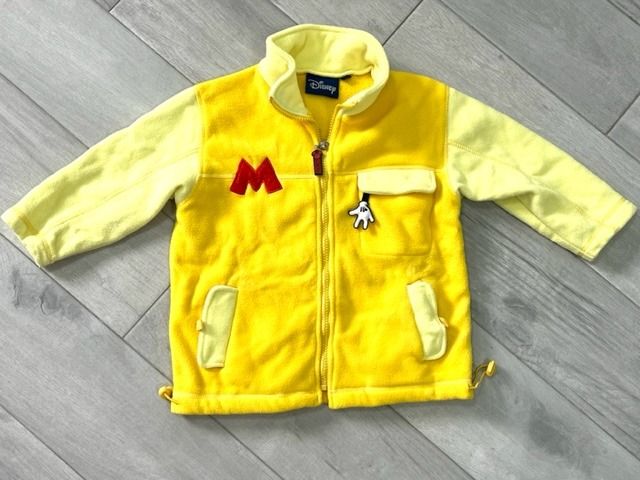 Yellow mickey mouse jacket hot sale