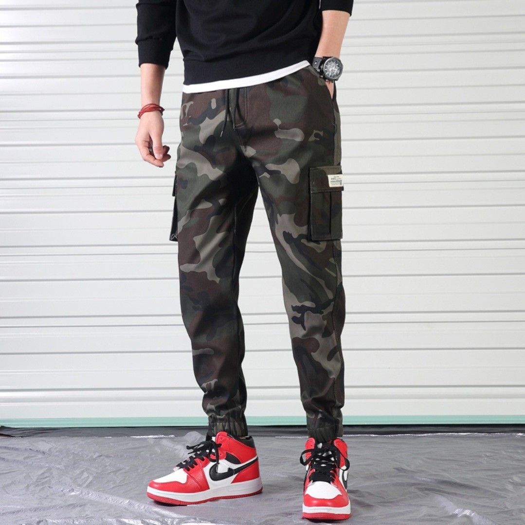 Up to 5xl 44inches Cargo Joggerpants / Joggers pants men