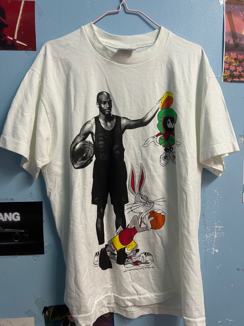Michael jordan space jam cheap shirt