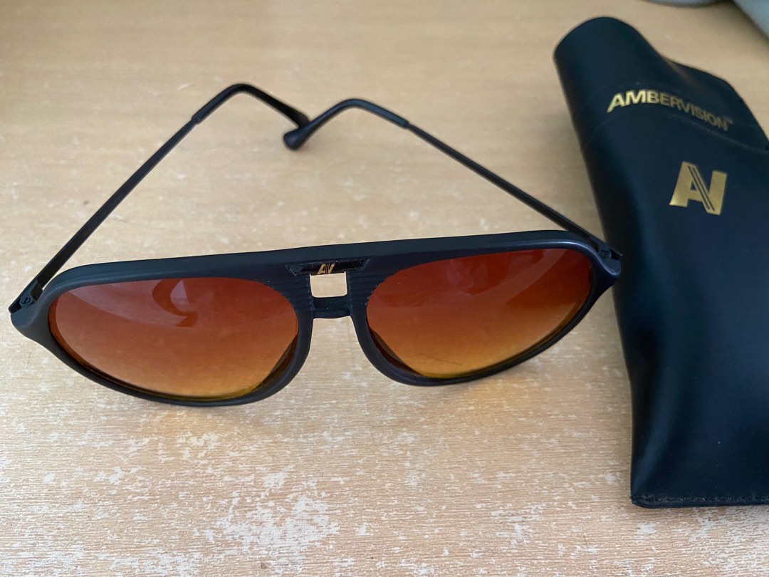 Vintage Ambervision sunglasses shades