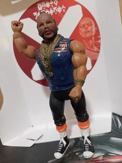 Vintage A-team Mr. T figure with free armalite gun including bullets