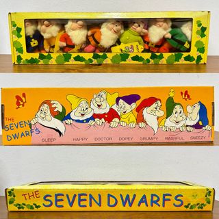 Seven dwarfs plush shop set for sale