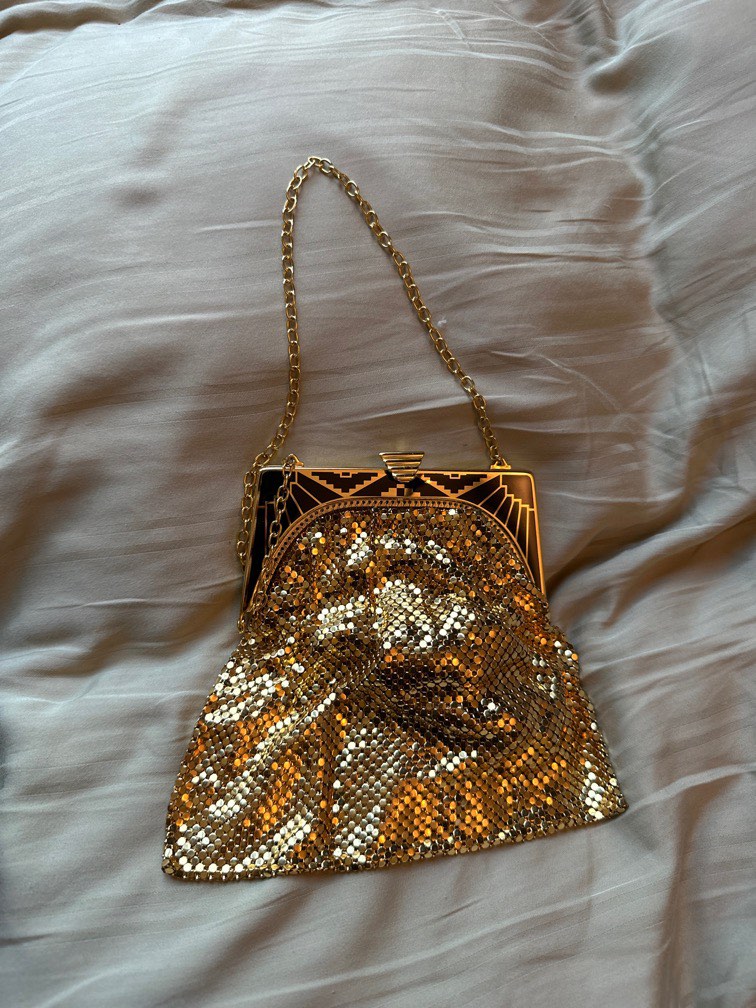 Vintage Park lane gold Evening bag Women s Fashion Bags