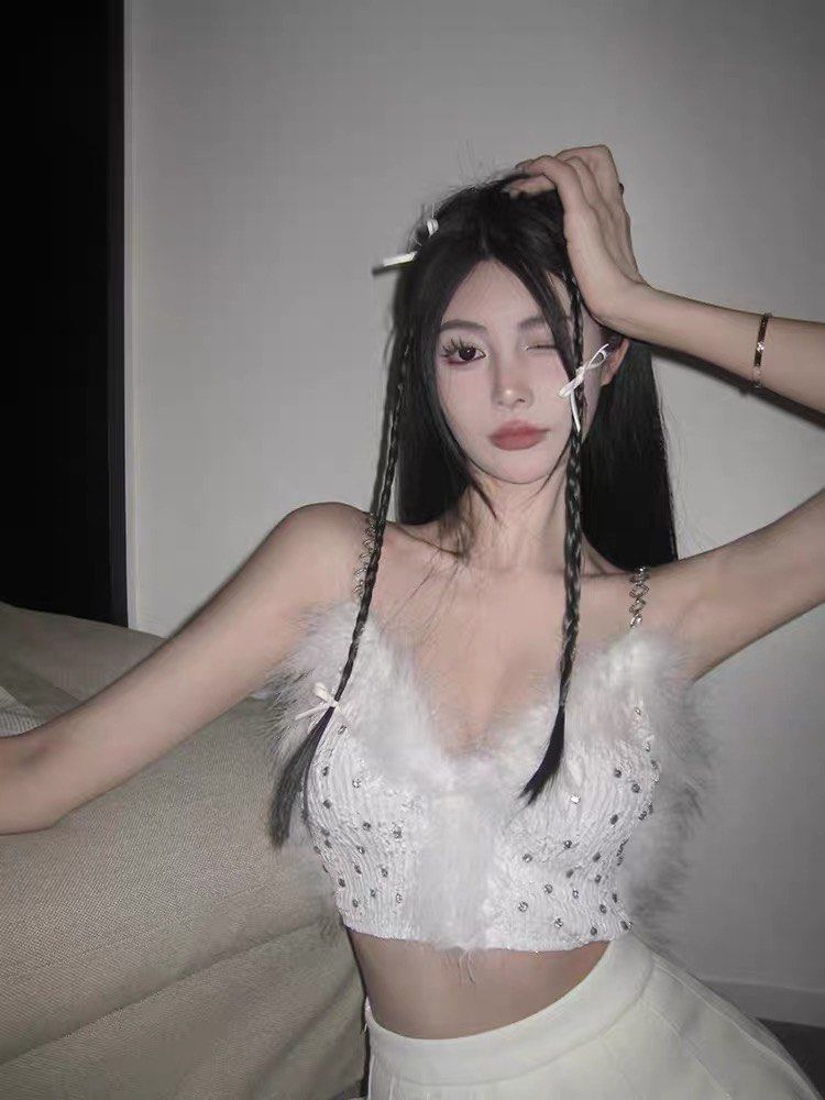 White festival bralette hot sale