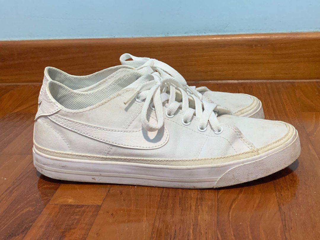 White Nike Canvas Sneaker
