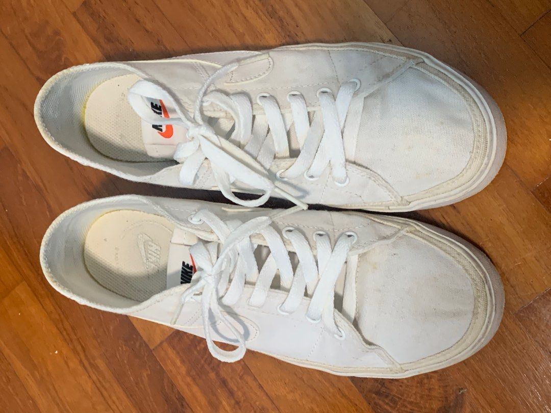 White nike clearance canvas