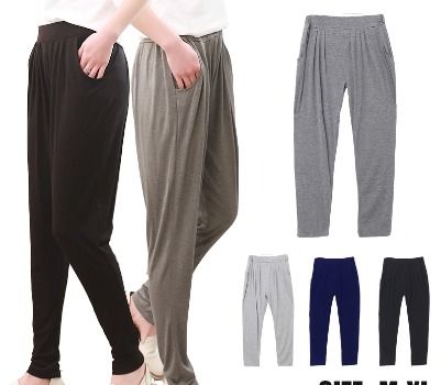 Women Loose Fit Modal Harem Pants Plus Size Ladies Sporty Workout Yoga  Bottom Airy Ventilated Training Gym Trousers, Women's Fashion, Bottoms,  Other Bottoms on Carousell
