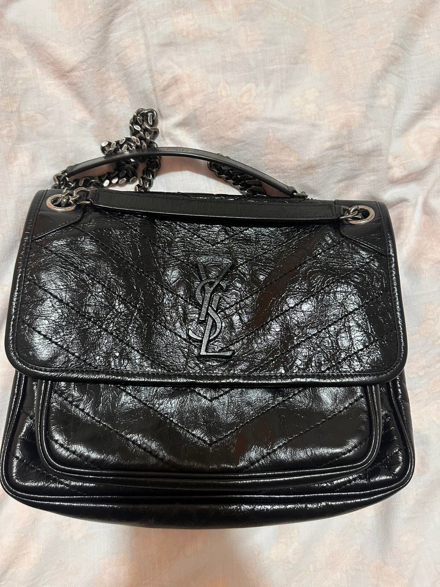 Ysl niki black deals hardware