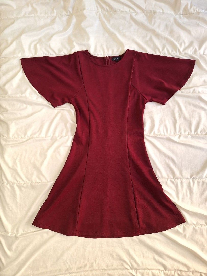 Zalora Maroon Dress