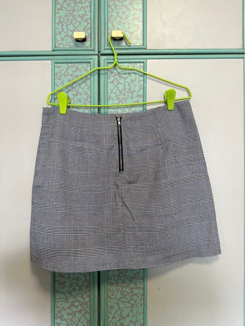 Plaid skirt shop zalora
