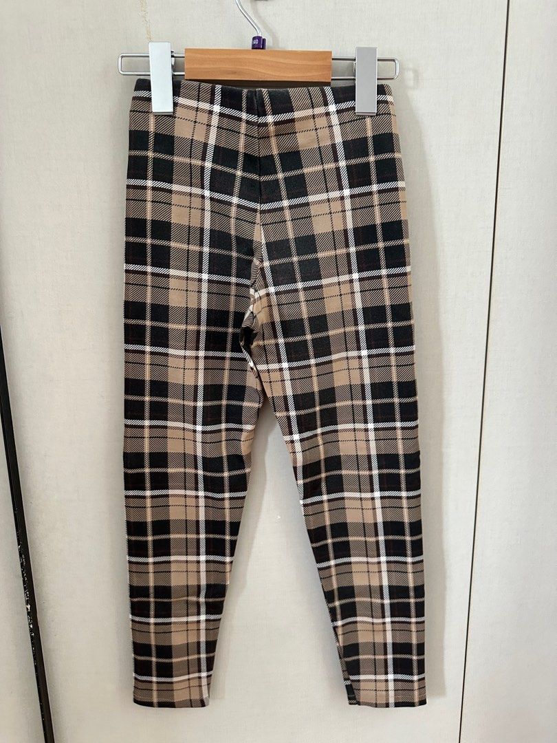 Zara Checkered Jeggings