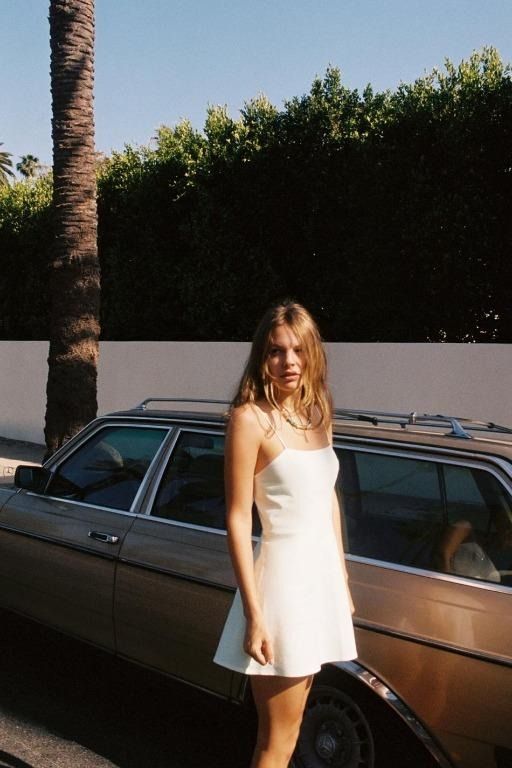 Zara white playsuit online dress