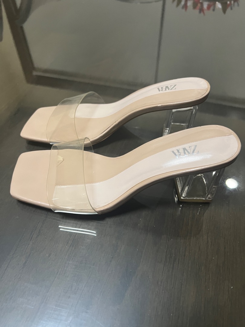 Zara top pvc sandals