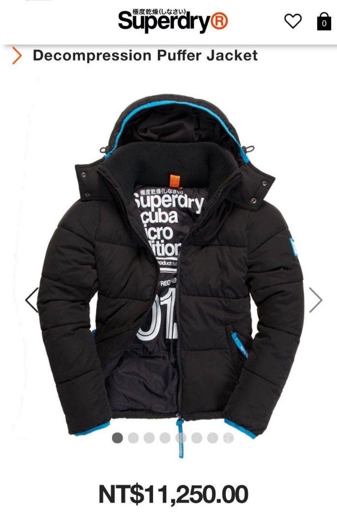 Superdry scuba hot sale micro jacket