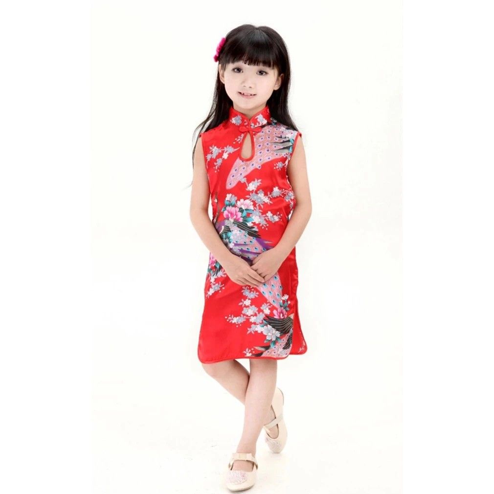 1 8y Cheongsam chinese new year Dress