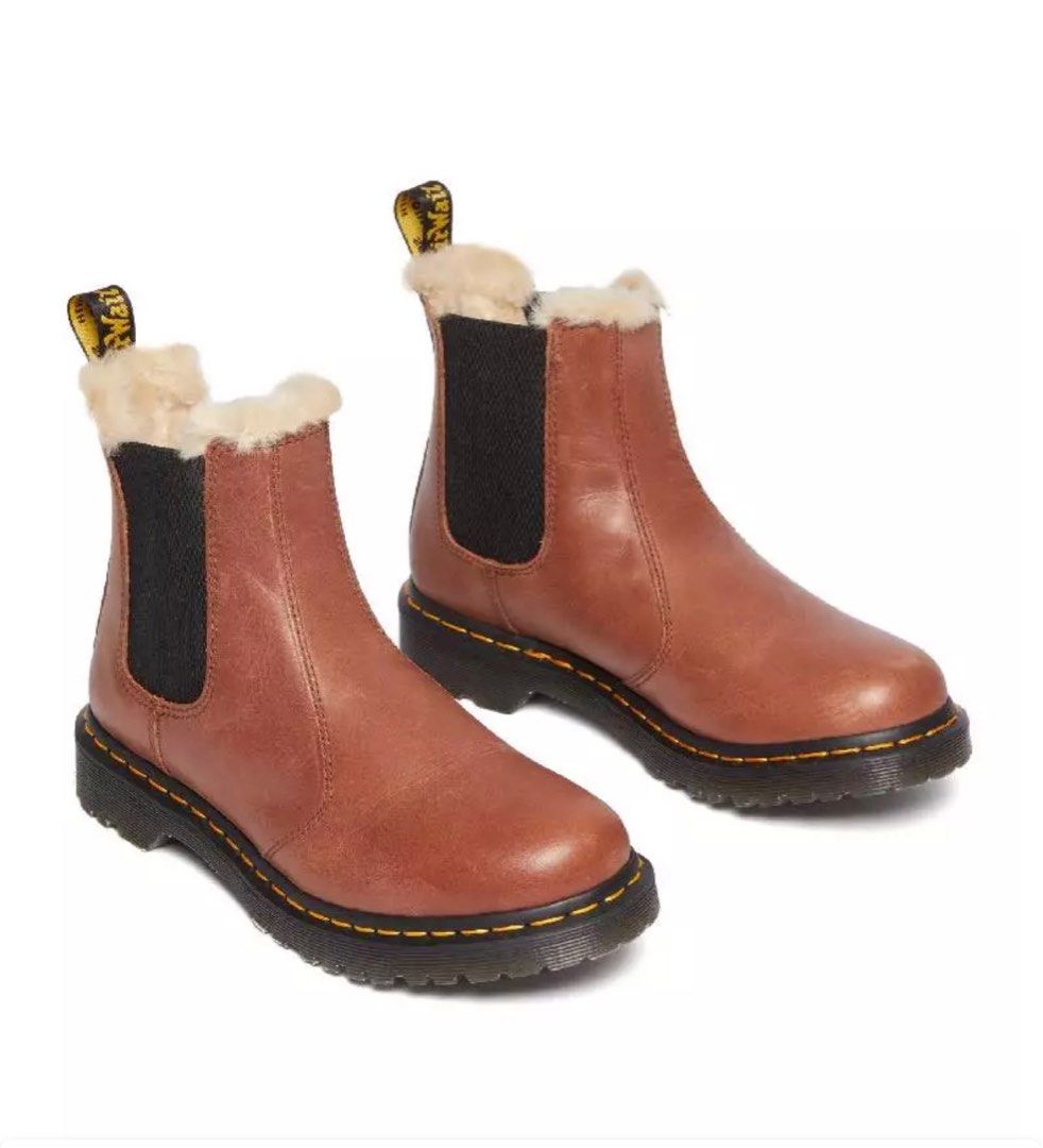 Fur lined online chelsea boots womens