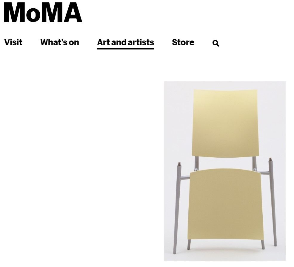 Loop chair moma sale