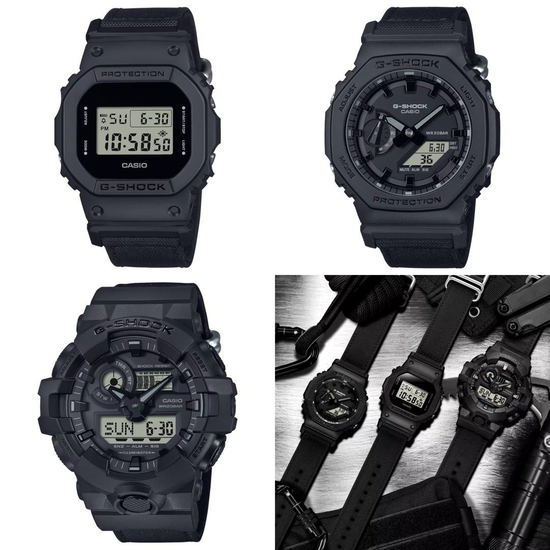 G shock top military black series