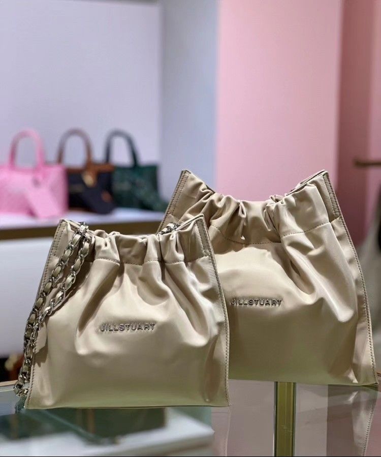 ★関税込★JILLSTUART★Coco chain 2way bag★ JILLSTUART]☆COCO CHAIN DRAWSTRING CHAIN SHOULDER BAG M